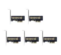 5X M.2 NVME SSD Adattatore da NGFF un PCIE 3.0 X4 Adattatore per Scheda Ris1478