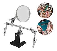 5X Magnifying Third Hand Soldering Helping Hands Tool with Clips and LED Light, Ideal for Jewelry Making, Electronics Repair, DIY Projects
