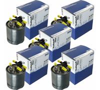 5X MAHLE / KNECHT Filtro Carburante KL 440/14