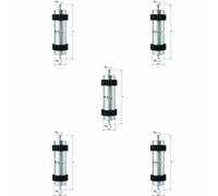 5X MAHLE / KNECHT Filtro Carburante KL 915