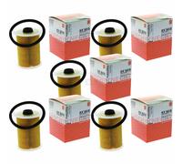 5X MAHLE / KNECHT Filtro Carburante KX 183D