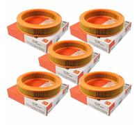 5X MAHLE / KNECHT Filtro Dell'Aria LX 108 Per Ford Escort III GAA