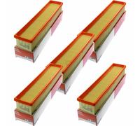 5X MAHLE / KNECHT Filtro Dell'Aria LX 1258