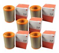 5X MAHLE / KNECHT Filtro Dell'Aria LX 130