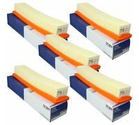5x MAHLE / KNECHT Filtro Dell'Aria LX 1655