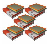5x MAHLE / KNECHT Filtro Dell'Aria LX 1926