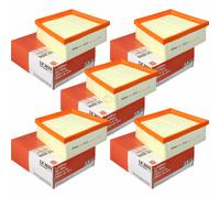 5X MAHLE / KNECHT Filtro Dell'Aria LX 2633