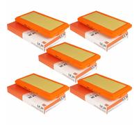 5X MAHLE / KNECHT Filtro Dell'Aria LX 36