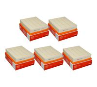 5X MAHLE / KNECHT Filtro Dell'Aria LX 622