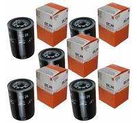 5x MAHLE / KNECHT Filtro Olio OC 26