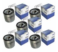5X MAHLE / KNECHT Filtro Olio OC 91D