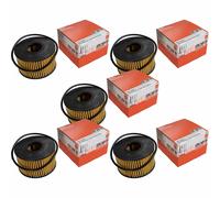 5X MAHLE / KNECHT Filtro Olio OX 191D
