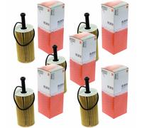 5X MAHLE / KNECHT Filtro Olio OX 193D
