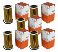 5X MAHLE / KNECHT Filtro Olio OX 370D1