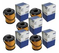 5X MAHLE / KNECHT Filtro Olio OX 418D