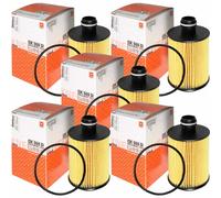 5X MAHLE / KNECHT Filtro Olio OX 559D