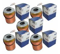 5X MAHLE / KNECHT Filtro Olio OX 68D