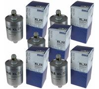 5X MAHLE / KNECHT KL 22 Filtro Carburante