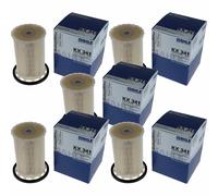 5X MAHLE / KNECHT KX 341 Filtro Carburante