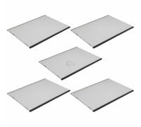 5X MAHLE / KNECHT LA 475 Filtro Interno Pollen Filtro Interno