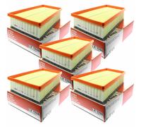 5x MAHLE / KNECHT LX 1748 Filtro Dell'Aria