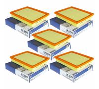 5X MAHLE / KNECHT LX 2870 Filtro Dell'Aria