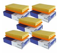 5X MAHLE / KNECHT LX 573 Filtro Dell'Aria