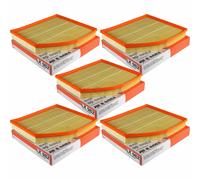5x MAHLE / KNECHT LX 982 Filtro Dell'Aria