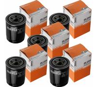 5X MAHLE / KNECHT OC 331 1 Filtro Olio Per Suzuki Grand Vitara I FT GT
