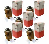 5X MAHLE / KNECHT OX 554D2 Filtro Olio