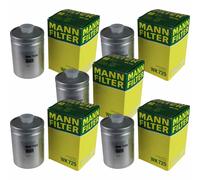 5X MANN-FILTER Filtro Carburante WK 725