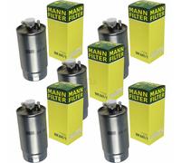 5X MANN-FILTER Filtro Carburante WK 841/1