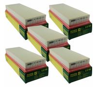 5X MANN-FILTER Filtro Dell'Aria C 37 100 Per MINI Mini Cooper One