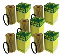 5X MANN-FILTER Filtro Olio HU 719/6 X Filtro Olio