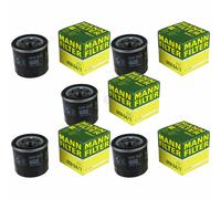 5X MANN-FILTER Filtro Olio MW 64/1