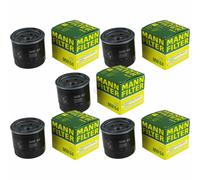 5X MANN-FILTER Filtro Olio MW 64