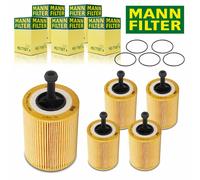 5X MANN FILTER HU 719/7X FILTRO OLIO PER VW GOLF 4 5 PASSAT AUDI A4 A6 SEAT LEON
