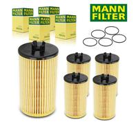 5X Mann Filter HU612/5X Filtro Olio Per Opel Astra J Adam Corsa D Chevrolet