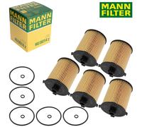 5X Mann Filter HU8014Z Filtro Olio per Volvo XC60 V60 I II V40 Hatchback XC90 II