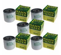 5X MANN-FILTER Morris Marina Per Ford P 100 II Taunus 17M Coupe P3 1.7 S 33F 1.8
