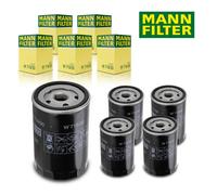 5X Mann Filter W719/30 Filtro Olio Per VW Golf 3 4 5 6 Passat Audi A3 A4 A6