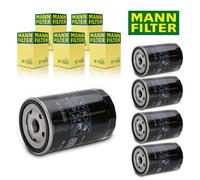 5X Mann Filter W719/30 Filtro Olio Per VW Golf Polo Passat Audi A3 A4 A6