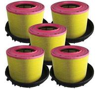 5X MANN-FILTERC 41 001 KIT Filtro Dell'Aria