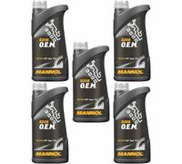 5X MANNOL 1 Litro O.E.M. 8208 Olio Del Cambio Automatico