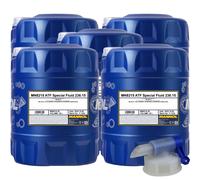 5X MANNOL 20 Litri O.E.M. 8215 Olio Per Cambio Automatico