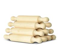 5X Mattarello Nel Legno 6 Pollici Lungo Cucina Mattarello Piccolo Rullo pe2691
