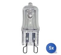 5x Maurer Lampada Alogena Bispina 3000K Attacco G9 W 33 - Lumen 460