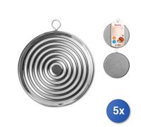 5x Metaltex Frangifiamma in lamiera