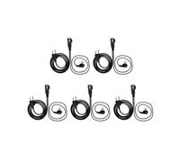 5X Microfono Cuffia Auricolare per Midland Walkie-Talkie GXT G6 G7 G8 G9 75-810 GXT650 LXT80 Auricolare Wireless