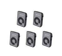 5X Mirror Clip Usb Digital Mp3 Supporto per Lettore Musicale da 8 Gb Tf Nero